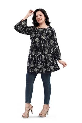 Malshi women's cotton western wear plus size top 4
