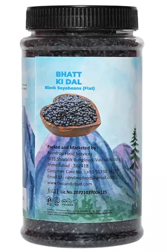 100% Pure and Natural Bhatt ki Dal 800g-Black Soyabeans-Natural Kala Bhatt-Pure and Natural Harvested
