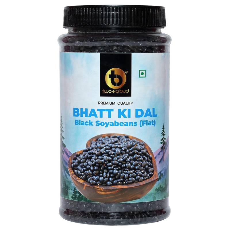 100% Pure and Natural Bhatt ki Dal 800g-Black Soyabeans-Natural Kala Bhatt-Pure and Natural Harvested