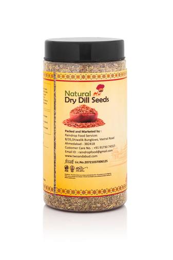 Two & A Bud Natural Dill Seeds (Suva/Suwa Dana) - 200g