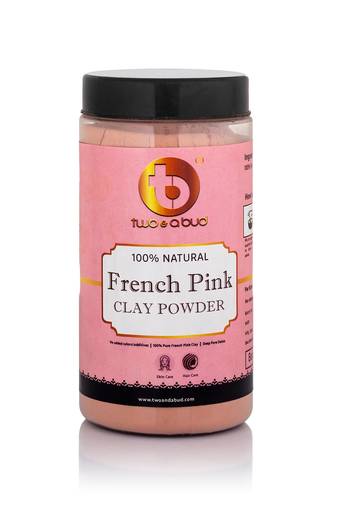 100% Natural & Pure Multipurpose French Pink Clay Powder With Herbal Ingredients For Skin Care 1)