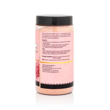100% Natural & Pure Multipurpose French Pink Clay Powder With Herbal Ingredients For Skin Care 1) 2
