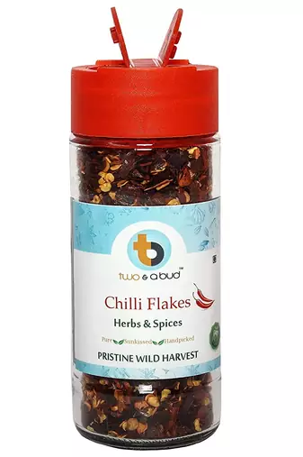 Two & A Bud Red Chilli Flakes | Sourced from Himalayan region | 30g | Pack of 1