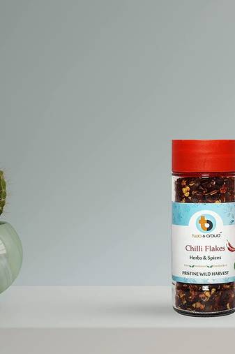 Two & A Bud Red Chilli Flakes | Sourced from Himalayan region | Pack of 3 | 30g each pack