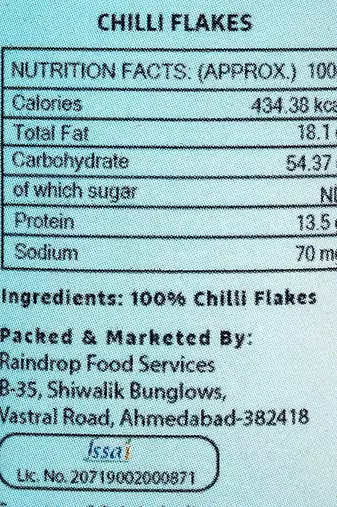 Two & A Bud Red Chilli Flakes | Sourced from Himalayan region | Pack of 3 | 30g each pack