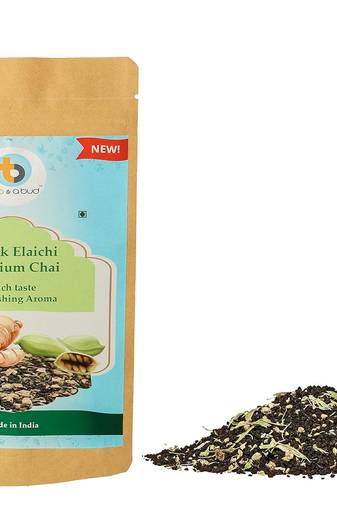 Two & A Bud Adrak Elaichi Premium Chai (100g)
