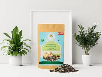 Two & A Bud Adrak Elaichi Premium Chai (100g) 2