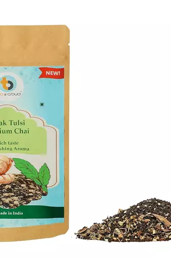 Two & A Bud Adrak Tulsi Premium Chai (100g)