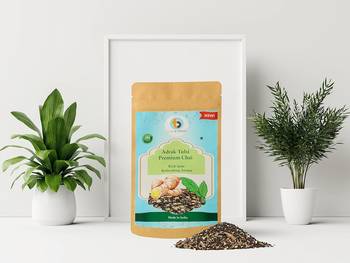 Two & A Bud Adrak Tulsi Premium Chai (100g) 4