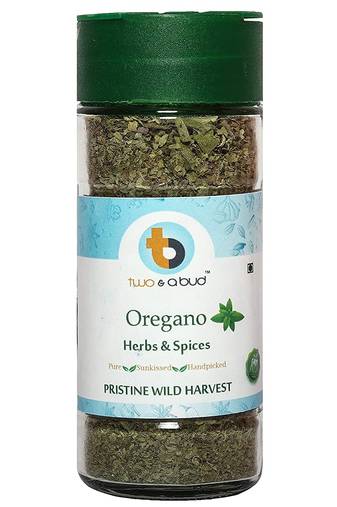 Two & A Bud Organic Oregano Flakes - Pack of 1