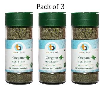Two & A Bud Organic Oregano Flakes - Pack of 3 1