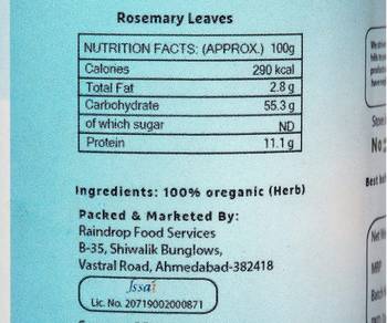 Fresh & 100% Pure Natural No preservatives Organic Rosemary Leaves Herbs For Directly sprinkling In Coocking 4