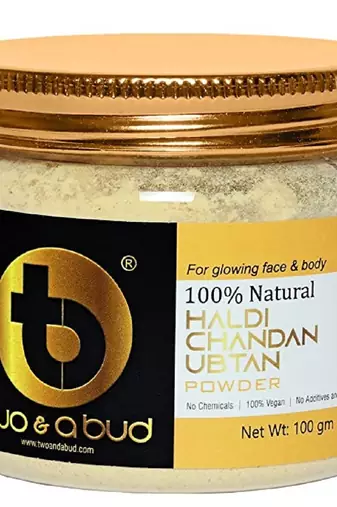 100% Pure Natural & Original Haldi Chandan Ubtan Powder|For Glowing Face and Skin (Pack of 3, 300g)
