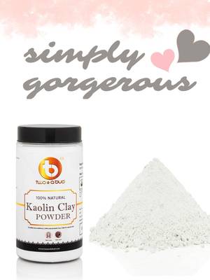 100% Natural & Pure Multipurpose Kaolin Clay Powder With Herbal Ingredients For Skin Care & Hair Care, 5