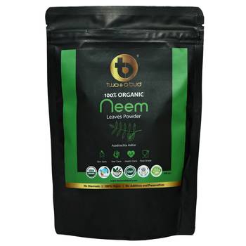 100% Organic Pure & Natural Neem Leaves Powder Hair Care and Skin Cleanser (Pack of 1, 200g) 1
