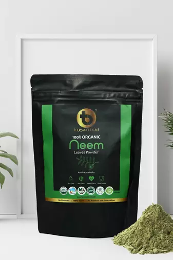 100% Organic Pure & Natural Neem Leaves Powder Hair Care and Skin Cleanser (Pack of 1, 200g)