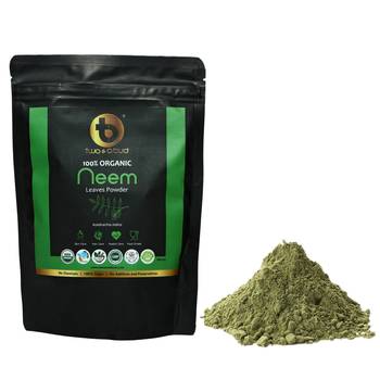 100% Organic Pure & Natural Neem Leaves Powder Hair Care and Skin Cleanser (Pack of 3, 600g) 2