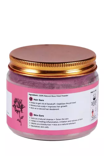 100% Natural Pure & Original Rose Petal Powder | Rosa centifolia For Men Women skin cleanser