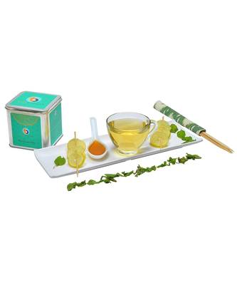 Two & a bud Moroccan Mint Green Tea | Green Tea | Whole Leaf Loose Tea| Boosts Immunity 1