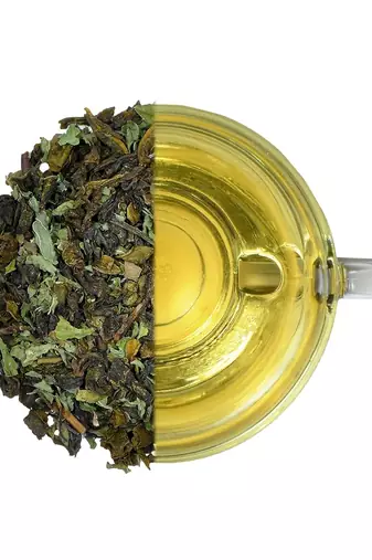 Two & a bud Moroccan Mint Green Tea | Green Tea | Whole Leaf Loose Tea| Boosts Immunity