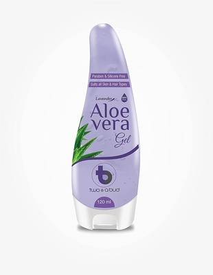 Lavender Aloe Vera Gel|99% Pure Natural Aloe Vera|For All Skin & Hair Types|No Parabens & Silicones|Vitamin E enriched 1