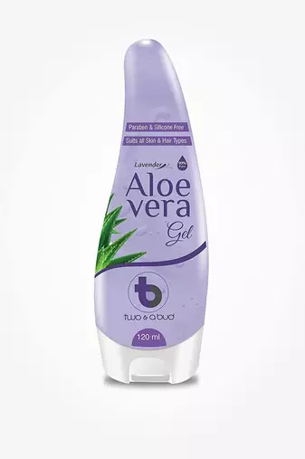 Lavender Aloe Vera Gel|99% Pure Natural Aloe Vera|For All Skin & Hair Types|No Parabens & Silicones|Vitamin E enriched