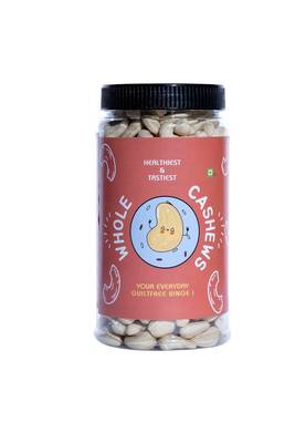 Natural & Premium Whole Cashews|Nutritious & Crunchy|Rich in protein & fibre|Kaju Dry Fruit|250g 1