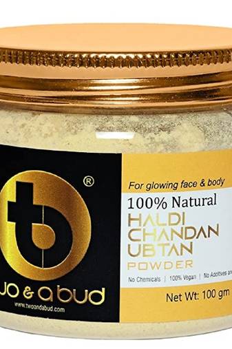 100% Pure Natural & Original Haldi Chandan Ubtan Powder|For Glowing Face and Skin (Pack of 1, 100g)