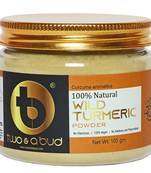 100% Natural Pure & Original Wild Turmeric Herb Powder|Kasturi Manjal For Glow Enhancing In your Face Skin