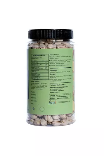 Premium Californian Roasted & Salted Pistachios | Pista Dry fruit | Crunchy and Nutritious | 200g