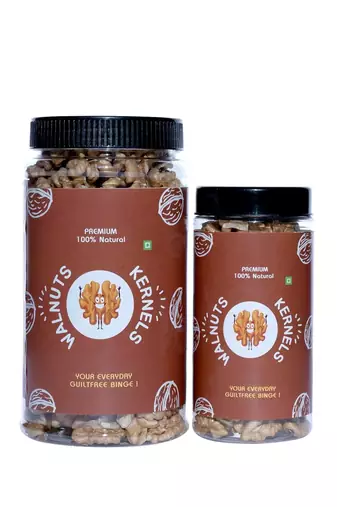 Two & A Bud Natural Walnut kernels | Rich in Proteins & Antioxidants | Akhrot Dry fruit | 500g