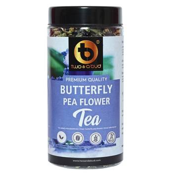 Butterfly Pea Flower Tea | Hot tea, Iced teas, Syrups and Cocktails | Rich in Antioxidants | 50 g 1