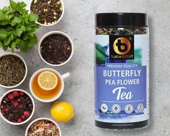 Butterfly Pea Flower Tea | Hot tea, Iced teas, Syrups and Cocktails | Rich in Antioxidants | 50 g 2