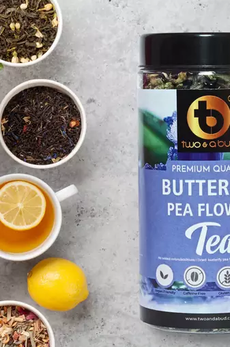 Butterfly Pea Flower Tea | Hot tea, Iced teas, Syrups and Cocktails | Rich in Antioxidants | 50 g