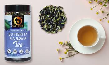 Butterfly Pea Flower Tea | Hot tea, Iced teas, Syrups and Cocktails | Rich in Antioxidants | 50 g 3