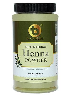 Two & A Bud Natural Henna Powder | Hair Colour and Hair growth | Lawsonia Inermis | 150 g 3