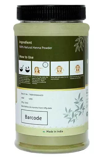 Two & A Bud Natural Henna Powder | Hair Colour and Hair growth | Lawsonia Inermis | 150 g