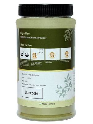 Two & A Bud Natural Henna Powder | Hair Colour and Hair growth | Lawsonia Inermis | 400 g 5