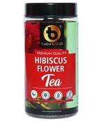 Two & A Bud Hibiscus Flower Tea | Caffeine free Herbal Tea | Syrups, Cocktails, Iced Tea | 240 g