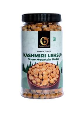 Organic Kashmiri Garlic (Lehsun)|Snow Mountain Single Clove Garlic|Allium Sativum for Strong Immunity and Diabetes|500 g 1