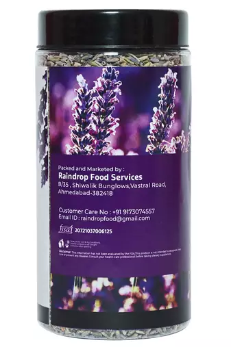Lavender Buds Tea|Syrups, Iced Tea, Cocktails, Soap making|Caffeine free Herbal Tea|120 g - 120 cups