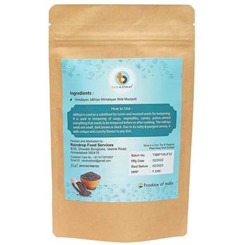 Two & A Bud Jakhiya Seeds | Superfood of Uttarakhand | Cleome Viscose | Wild Mustard Seeds (100g) 3