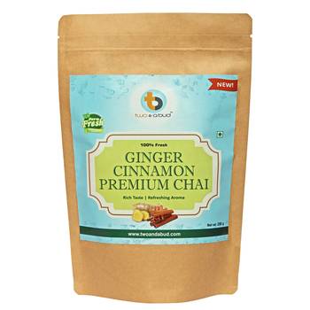 Ginger Cinnamon Premium Chai | Strong flavour | Boosts Immunity | Enriched with spices (250g) 2