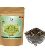 Ginger Lemongrass Premium Chai | Strong flavour | Boosts Immunity | Enriched with spices (250g)
