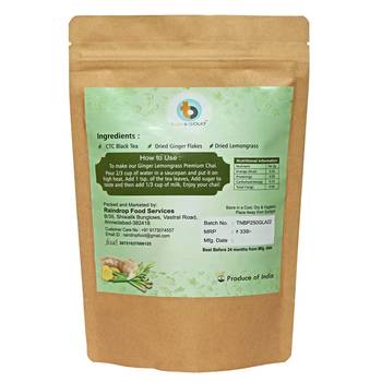 Ginger Lemongrass Premium Chai | Strong flavour | Boosts Immunity | Enriched with spices (250g) 3