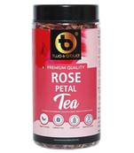 Two & A Bud Rose Flower petals Tea | Sun dried | For Beautiful Hair and Skin | 40 g - 40 cups