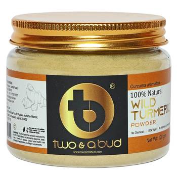 100% Natural Pure & Original Wild Turmeric Herb Powder|Kasturi Manjal For Glow Enhancing In your Face Skin 2