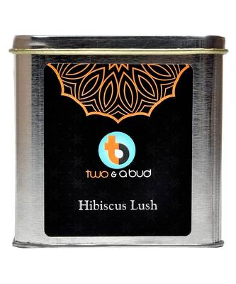 Two & a Bud Hibiscus lush Black Tea | Natural Whole Leaf Tea | Aromatic floral tea 2