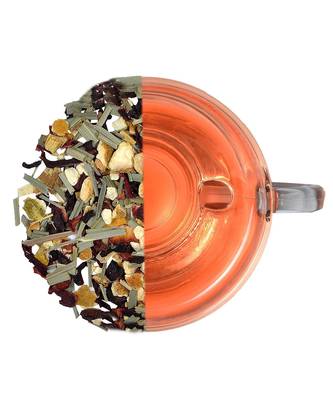 Two & a Bud Hibiscus lush Black Tea | Natural Whole Leaf Tea | Aromatic floral tea 5