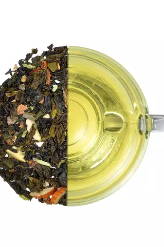 Two & a Bud Kashmiri Kahwa Green Tea | Natural Whole Leaf Tea | Boosts Immunity